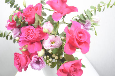 Hot Pink & Lisianthus Symphony